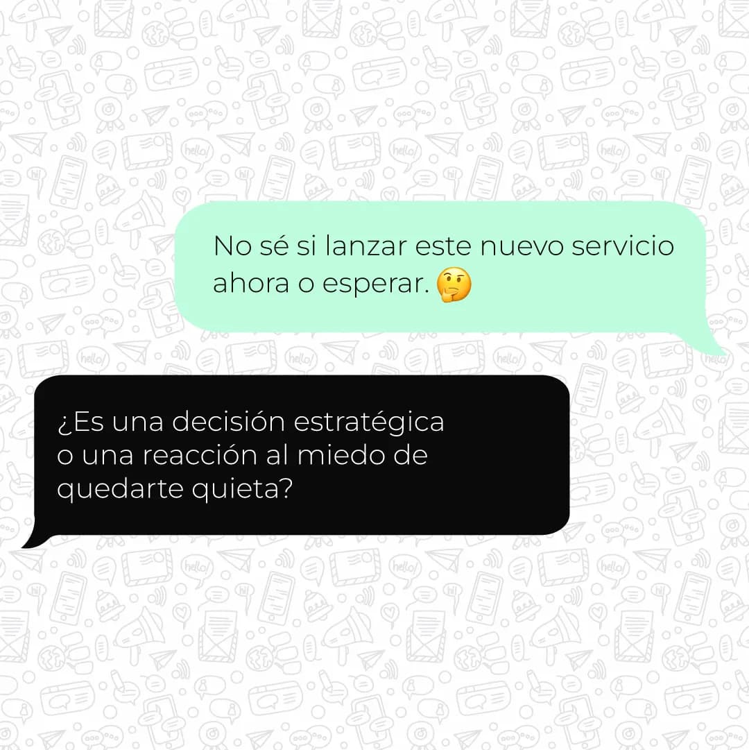 Traes decisiones reales